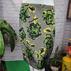 MAC & JAC (Anthropologie) floral skirt